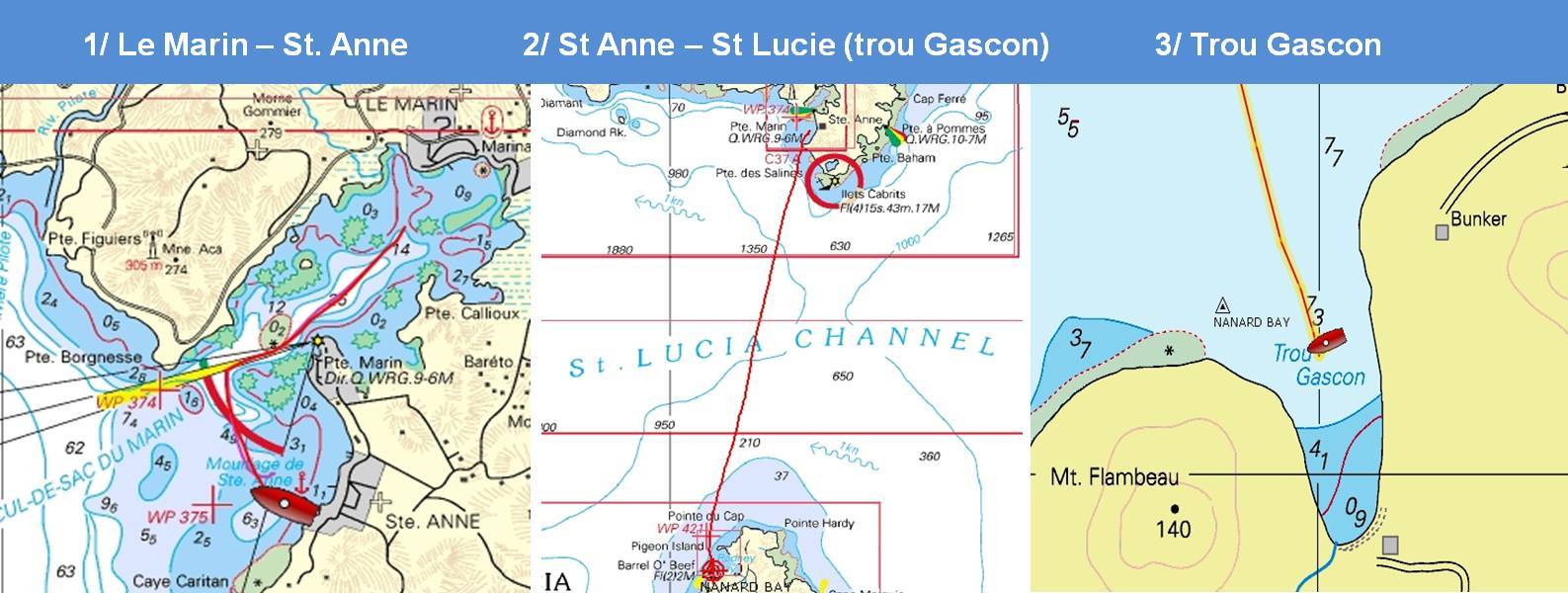 Carte des Antilles